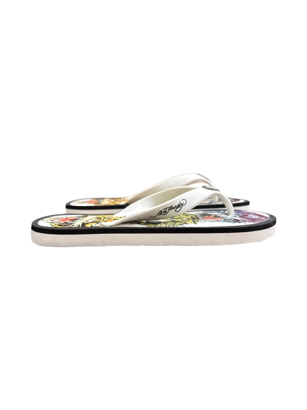 ED HARDY FLIP FLOPS Y2K - Picture 3 of 5